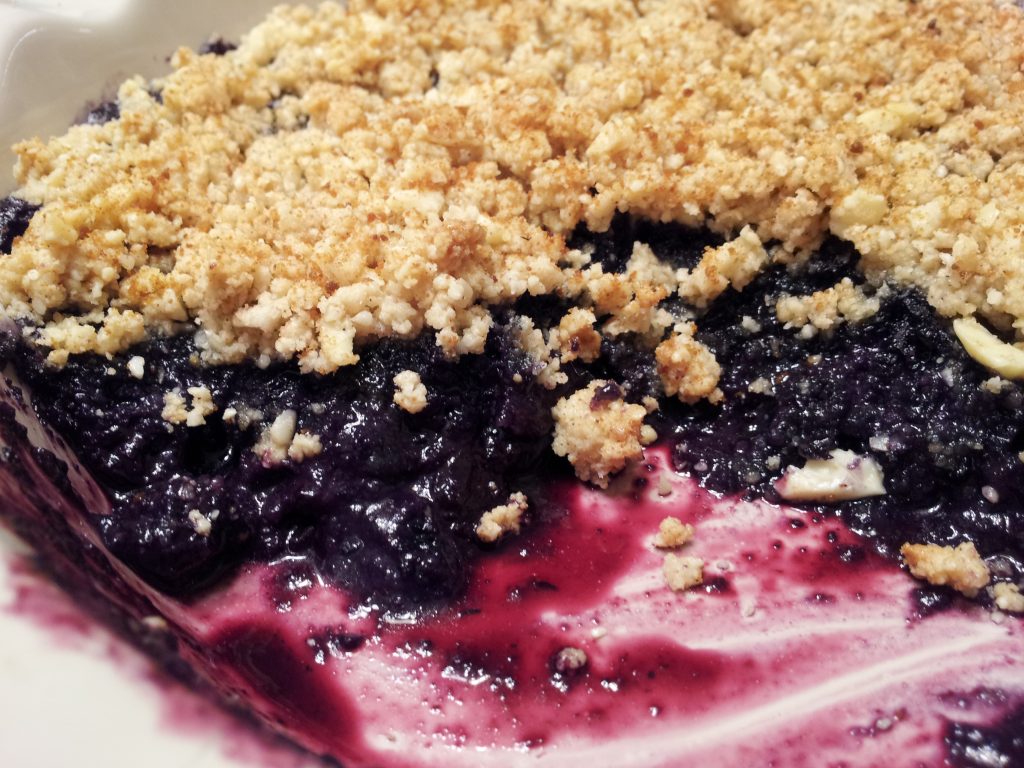 Blueberry Cobbler