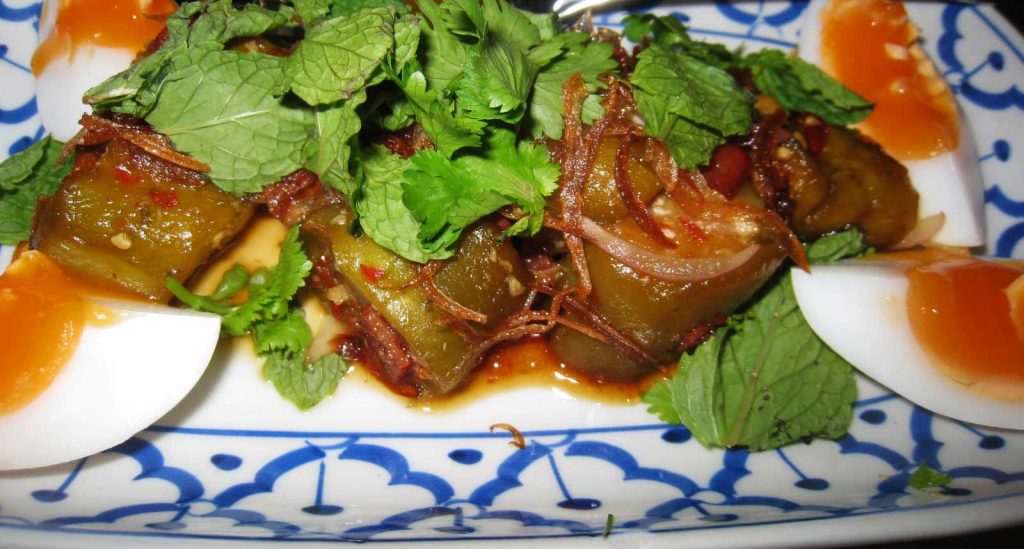 Roasted Eggplant Salad (Yam Makua Yao)