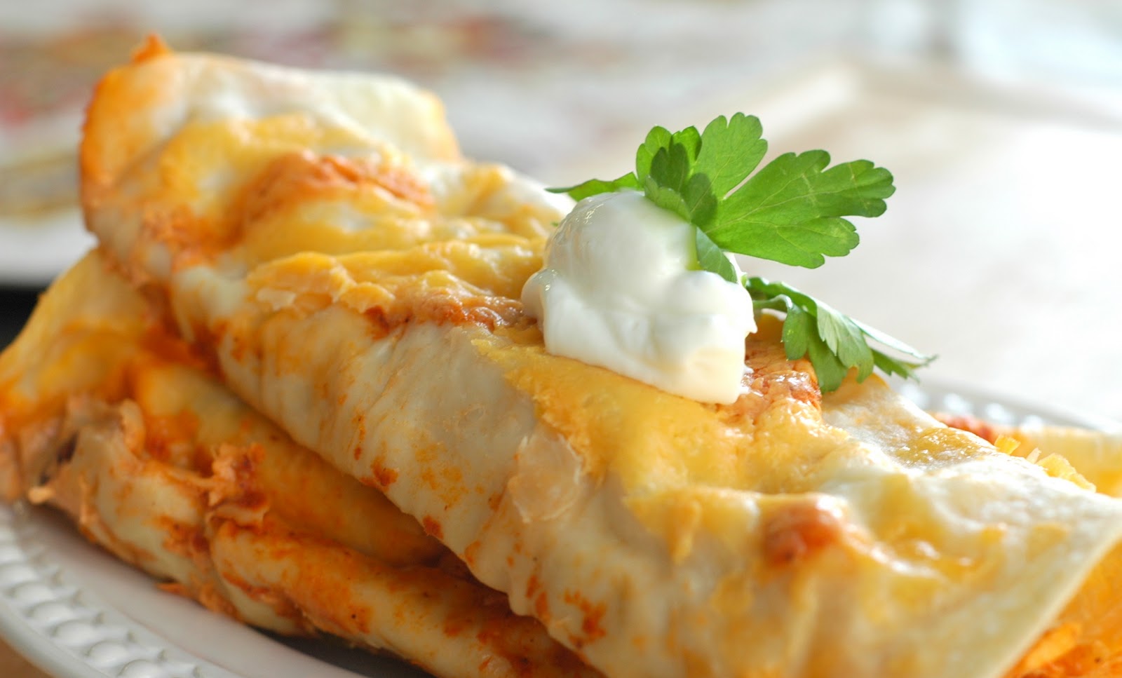 Creamy Chicken Enchiladas recipe - Food you should try
