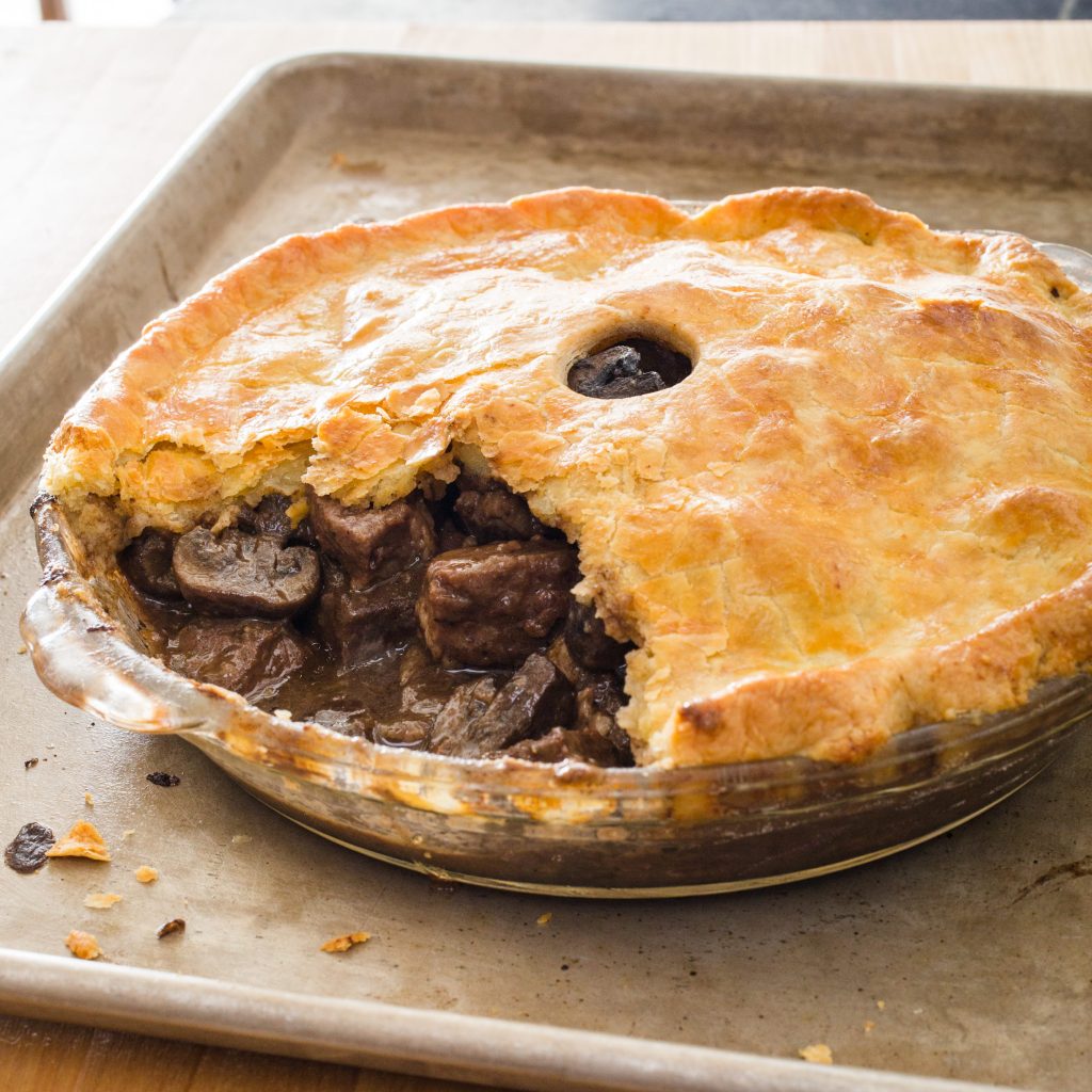 Steak and ale pie