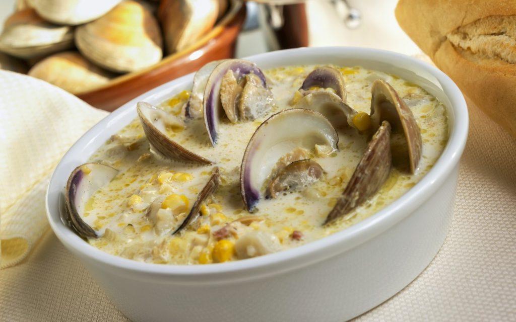 Clam chowder - Massachusetts