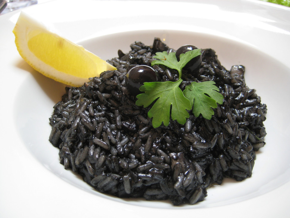 Crni rizot - black risotto