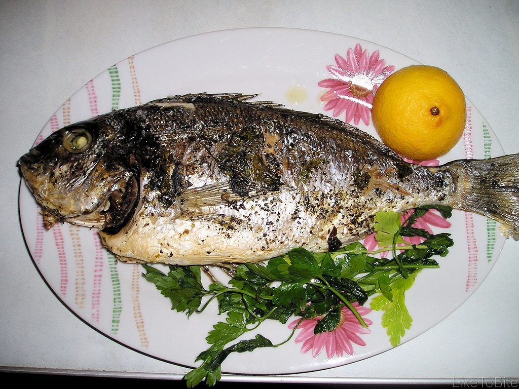 Grilled Gilthead Seabream