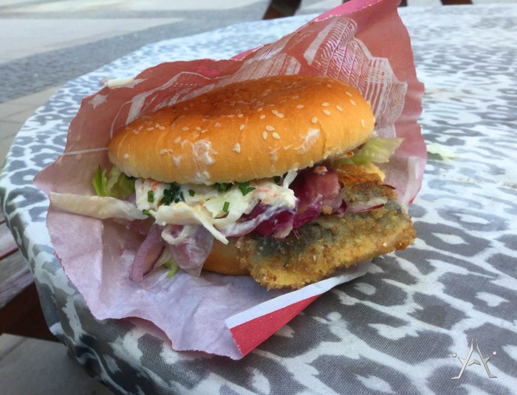 Swedish Herring burger