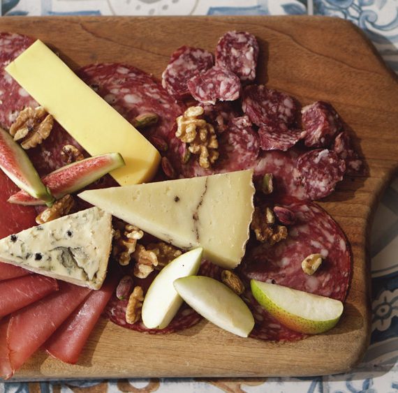 Charcuterie & cheese platter