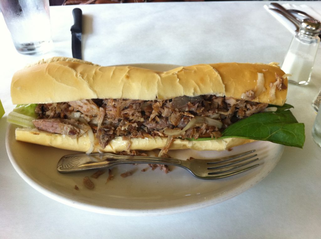 Pan con lechón