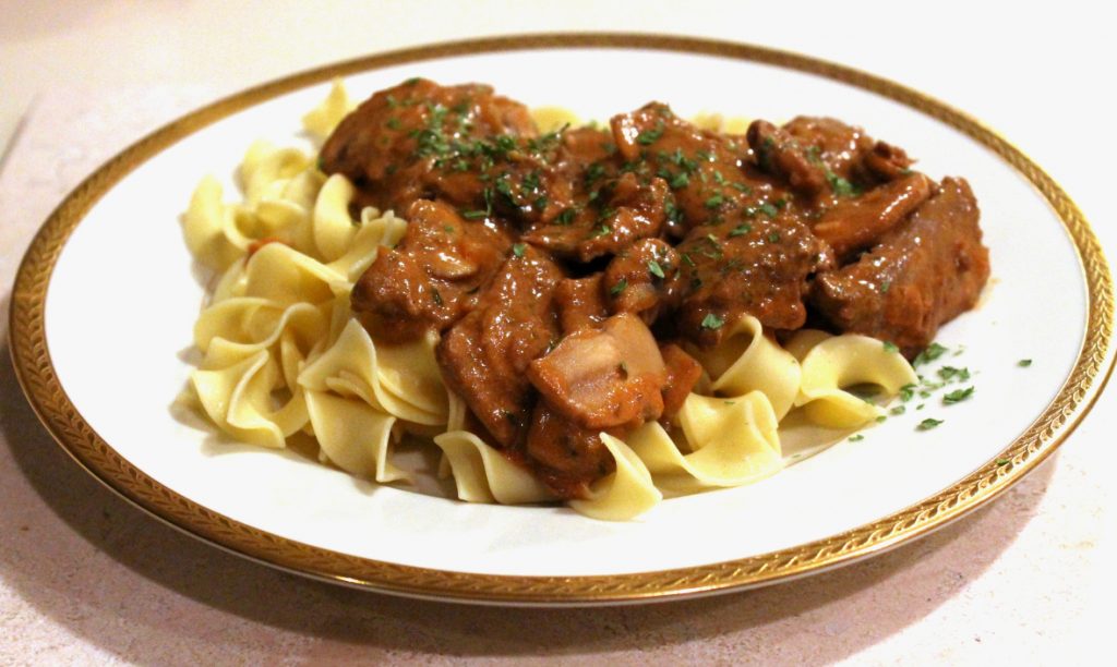 Beef Stroganoff