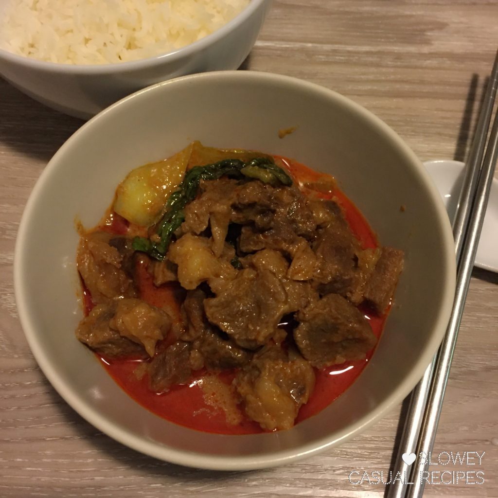 Brisket Beef curry