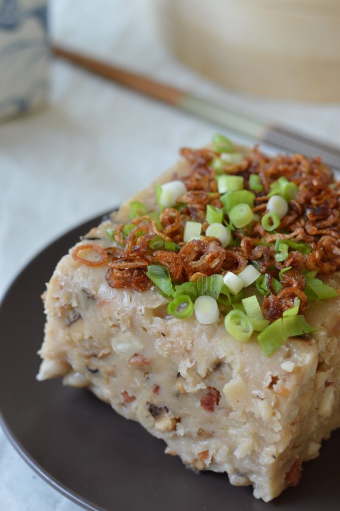 Taro cake