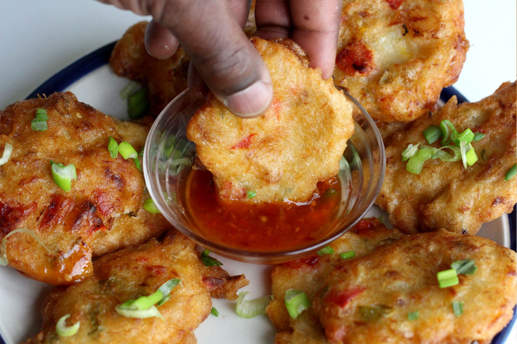 Saltfish Fritters