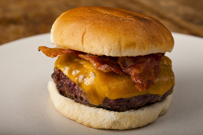 The Cheddar Cheeseburger