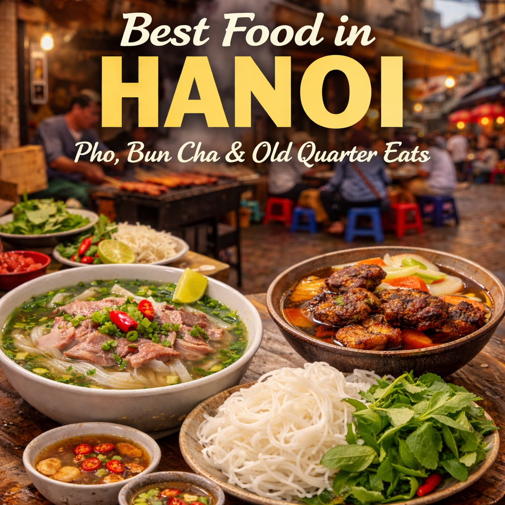 Best Food in Hanoi: Pho, Bun Cha and Old Quarter Eats