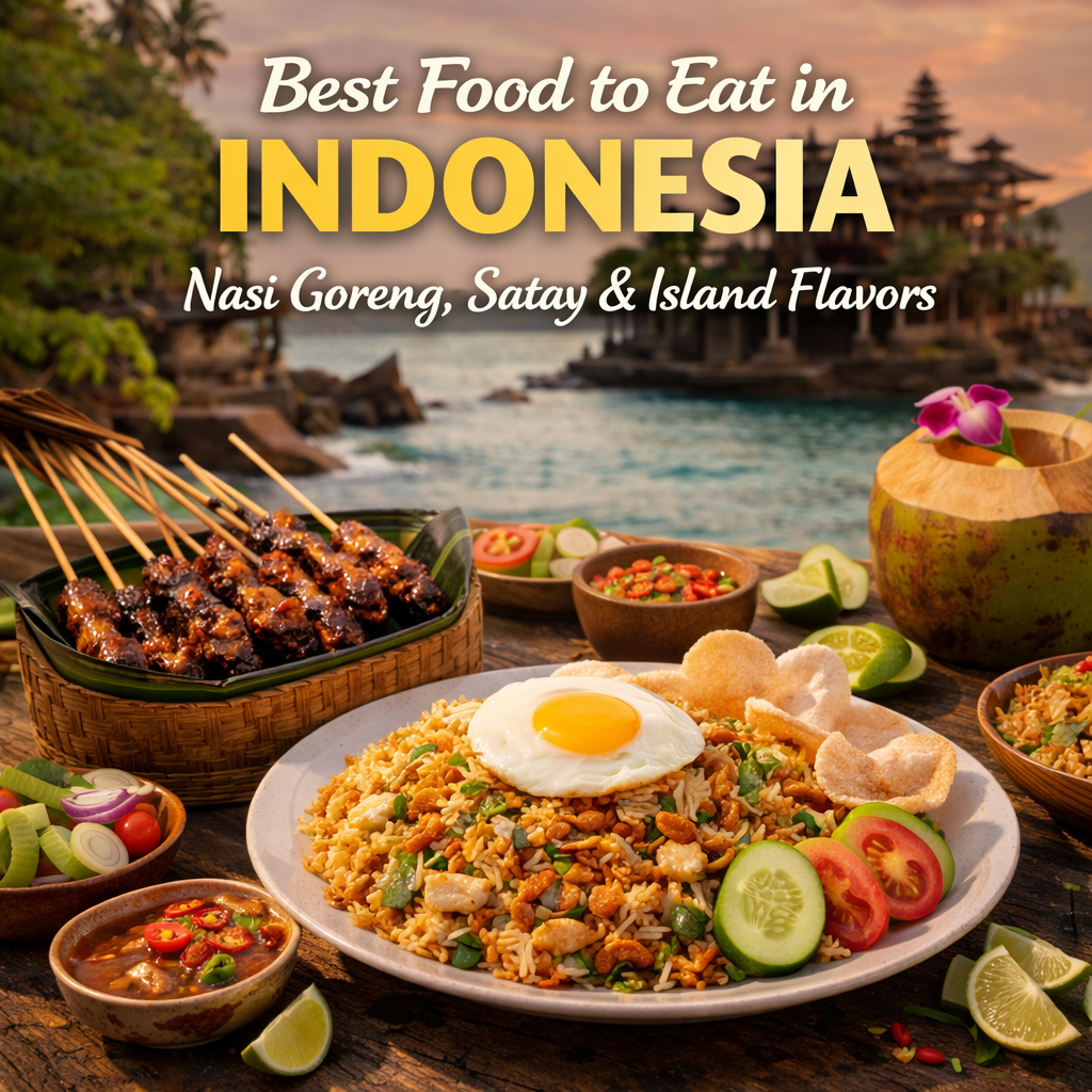 Best Food to Eat in Indonesia: Nasi Goreng, Satay and Island Flavors