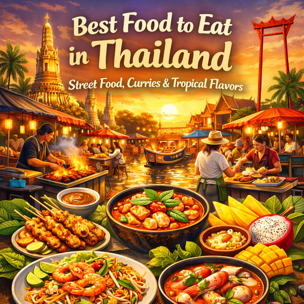 Best Food to Eat in Thailand: Street Food, Curries and Tropical Flavors