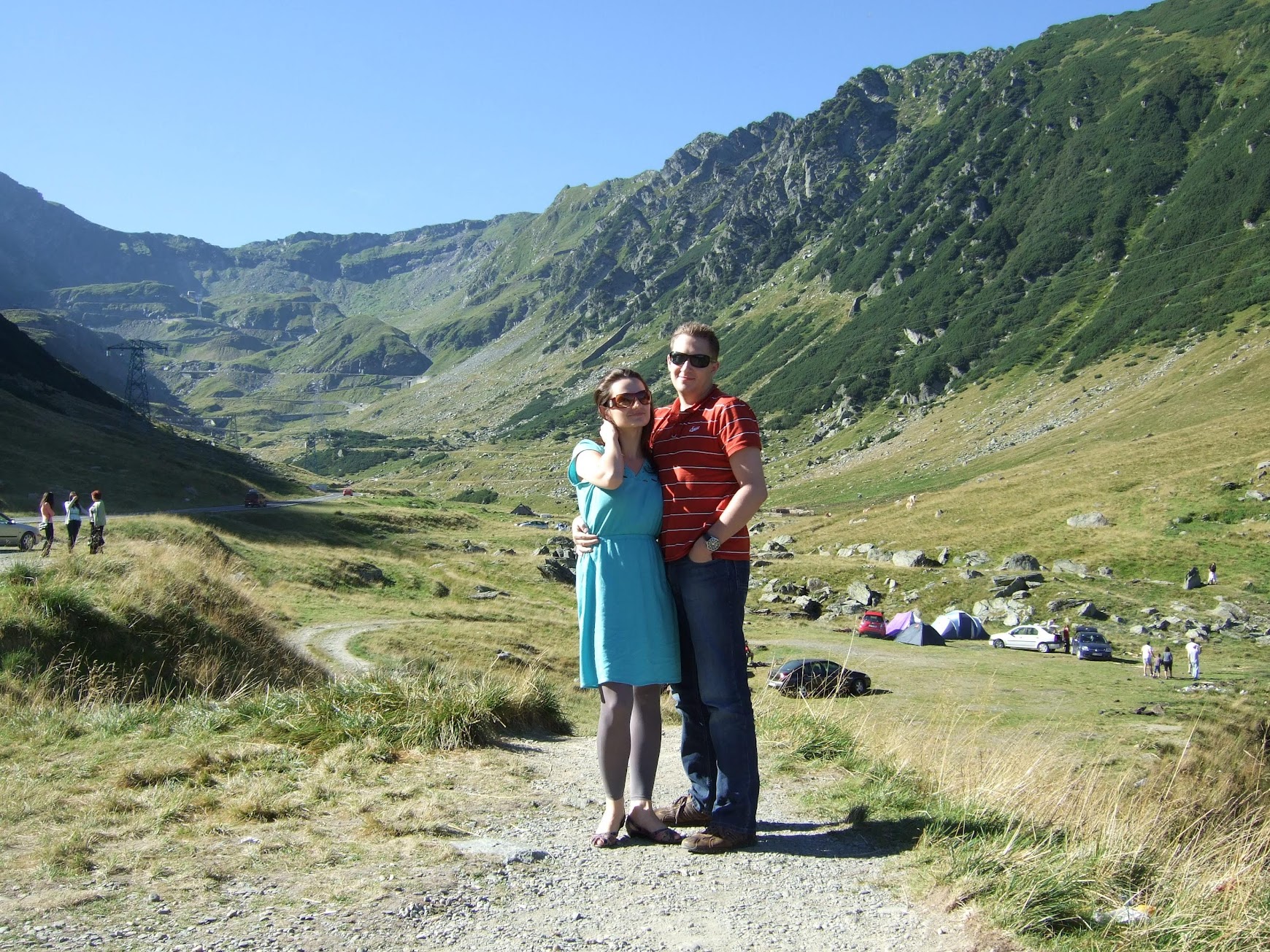 In the Carpathian mountains, Romania